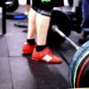 Free deadlift barbell with weights