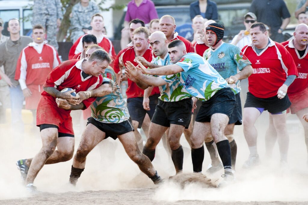 field outside competition rugby